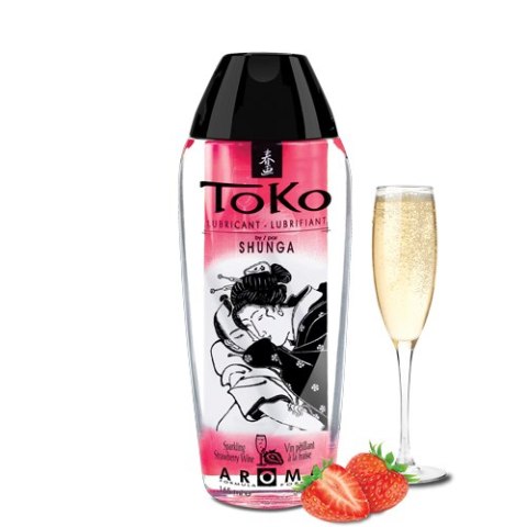 Shunga - Toko Lubricant Strawberry 165 ml