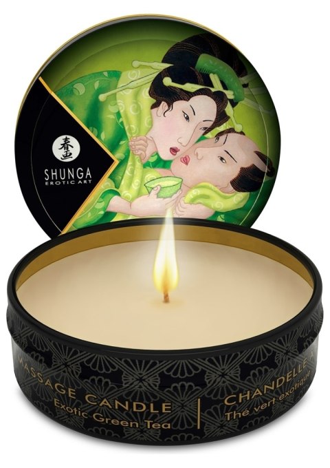 Shunga - Zenitude / Exotic Green Tea Massage Candle 30 ml