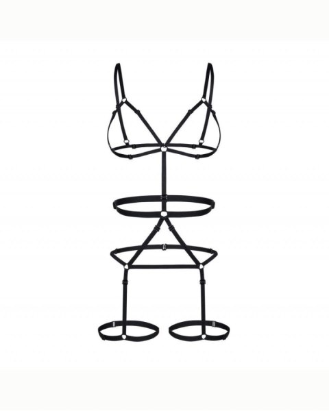 Vanessa black body harness