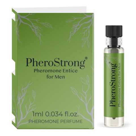 Perfumy z feromonami dla mężczyzn PheroStrong pheromone Entice for Men 1ml