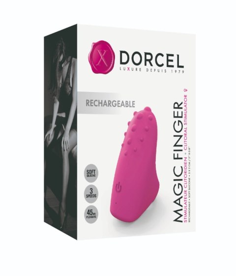 Wibrator na palec Dorcel Magic Finger Rechargeable Magenta