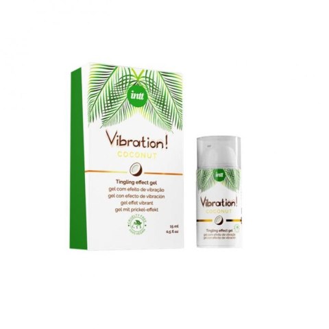 Żel Vibration Coconut Oil Vegan 15ml