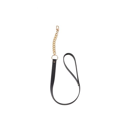 Bijoux Indiscrets - MAZE Wide Choker & Leash Black