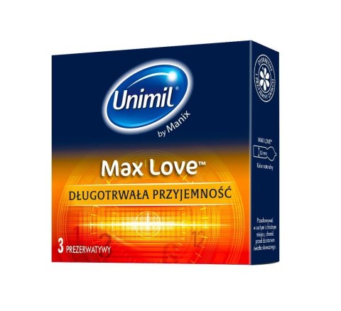 Unimil Max Love (1op./3szt.)