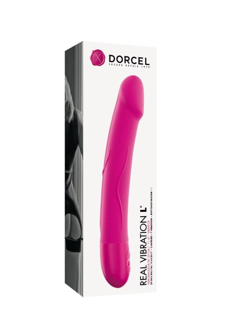 Duże dildo Marc Dorcel - Real Sensation L, magenta