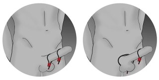 ElectraStim - Prestige Electraloops 2 x Regulowany Cockring (srebrny)