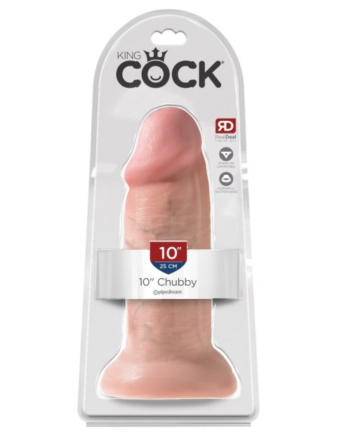 King Cock 10 inch Chubby Flesh