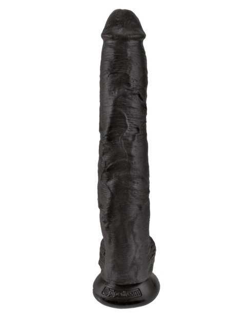 King Cock 14" Cock with Balls Black