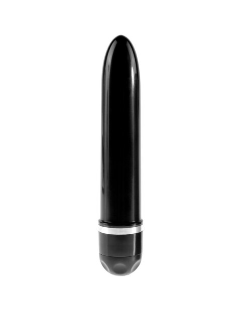 Kink Cock 5" Vibrating Stiffy Black