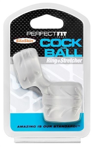 Perfect Fit SilaSkin Cock & Ball Clear