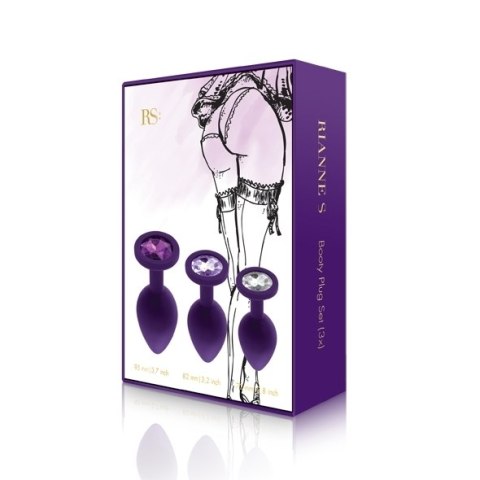 Rianne S - Booty Plug Set 3x Purple