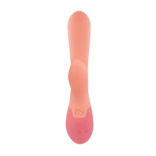 Rianne S ESSENTIALS - Xena Rabbit Vibrator Peach & Coral