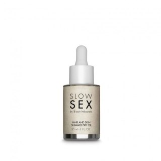 Slow Sex Hair and Skin Shimmer Dry Oil