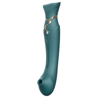 Zalo Legend Queen Set G-Spot Pulse Wave Vibrator Jewel Green