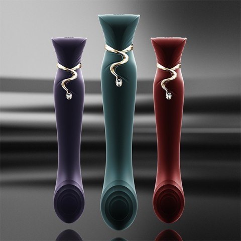 Zalo Legend Queen Set G-Spot Pulse Wave Vibrator Jewel Green