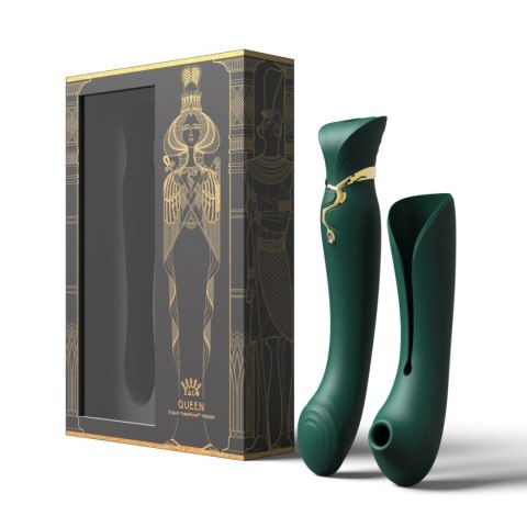 Zalo Legend Queen Set G-Spot Pulse Wave Vibrator Jewel Green