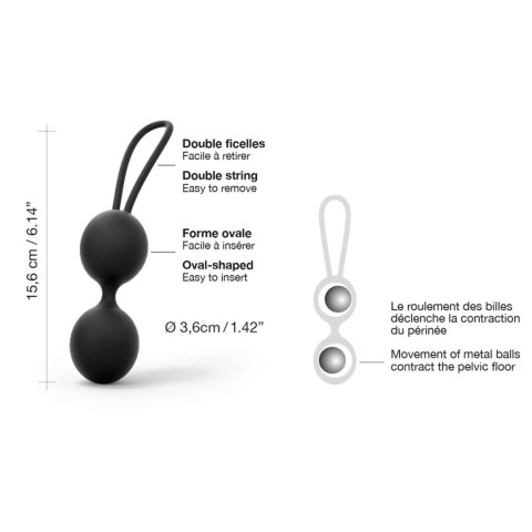 Dorcel Dual Balls Black