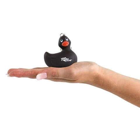 I Rub My Duckie Keychain Black