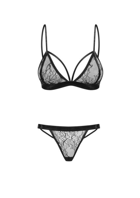 Petitenoir Set out of lace bralette and thong M