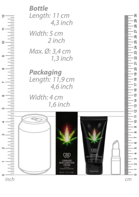 Shots CBD Cannabis Masturbation Cream For Her 50 ml