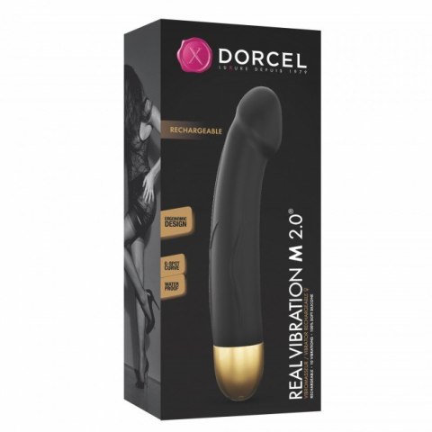 Dorcel Real Vibration M Black & Gold 2.0