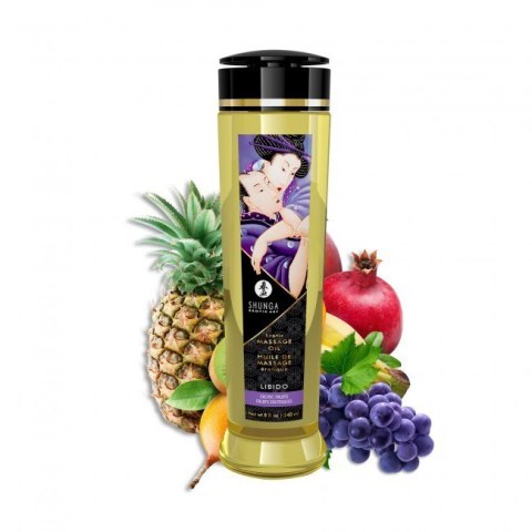 Shunga Erotic Massage Oil Libido / Exotic Fruits 240 ml