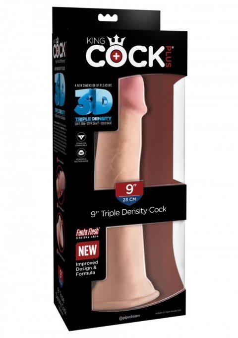 King Cock Plus 9" Triple Density Cock