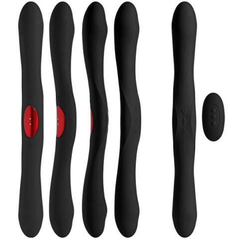 Kink Dual-Flex Silicone Vibrator with Wireless Remote