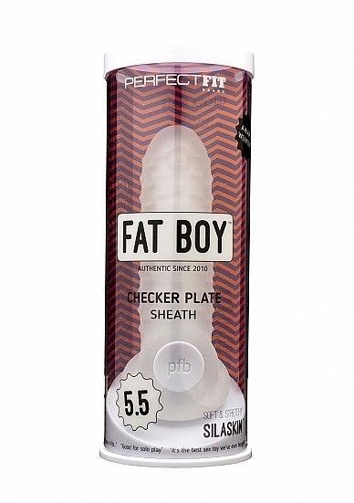 Perfect Fit Fat Boy Checker Box Sheath Clear 5,5"