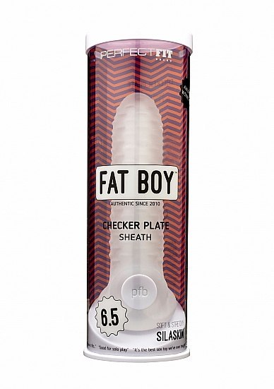 Perfect Fit Fat Boy Checker Box Sheath Clear 6,5"