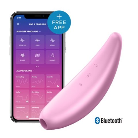 Satisfyer Curvy 3+ Pink incl. Bluetooth and App