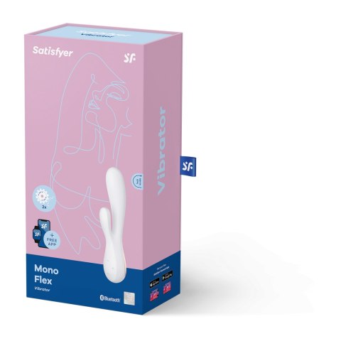 Satisfyer Mono Flex White incl. Bluetooth and App