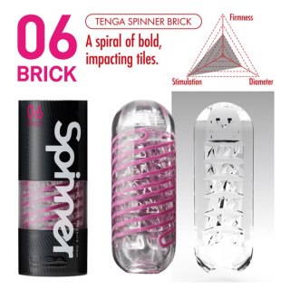 Tenga Spinner Masturbator 06 Brick