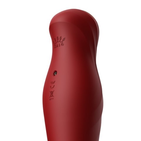 Zalo King Vibrating Thruster Wine Red